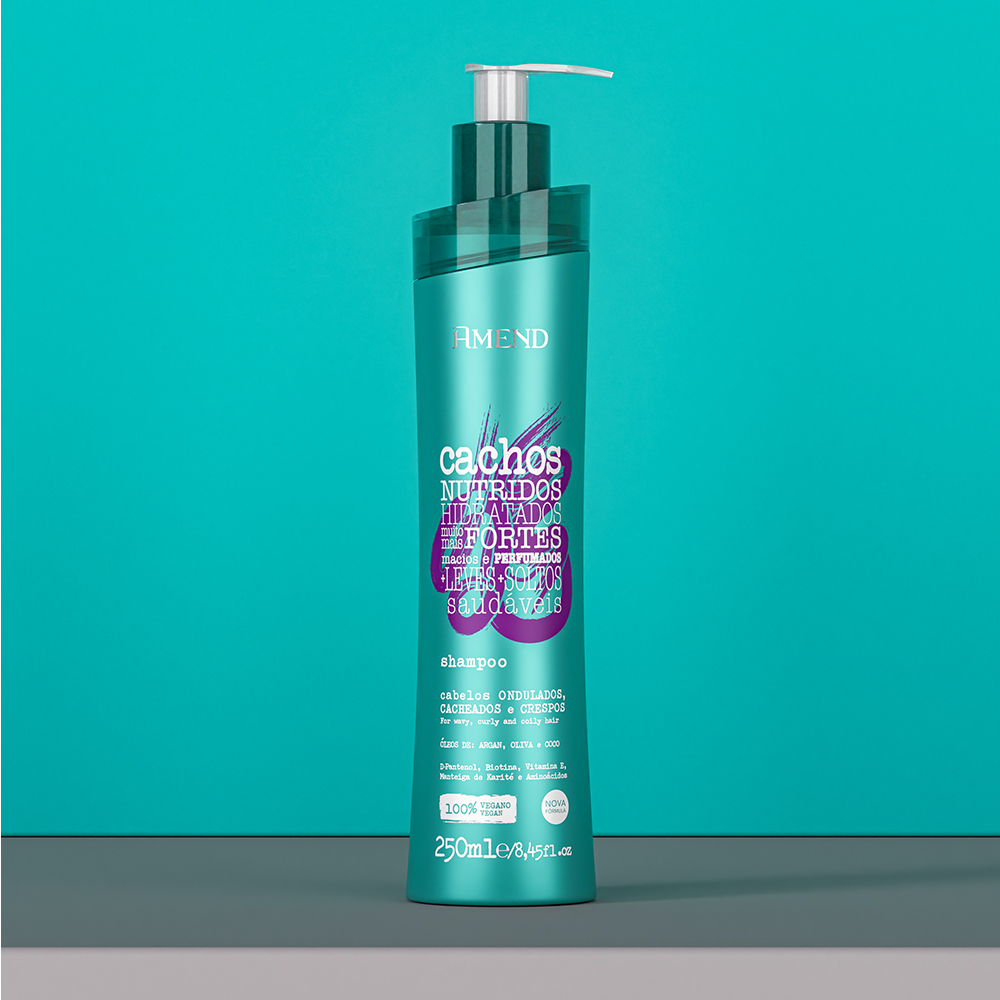 Shampoo para Cabelos Cacheados Amend Cachos 250ml image number 6